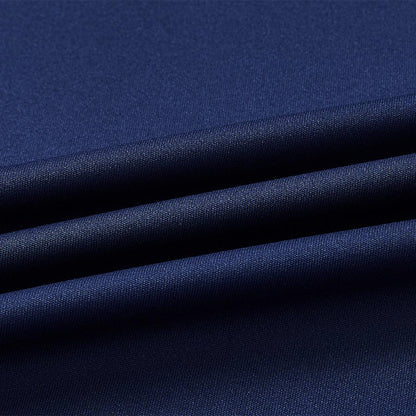 Men's V-neck quick-drying tennis T-shirt [navy blue] 