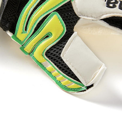 Anti-slip football goalkeeper gloves [fluorescent yellow]