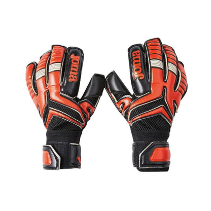 Anti-slip football goalkeeper gloves [red and black]