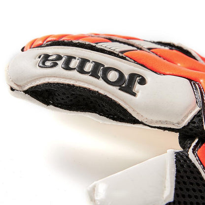 Anti-slip football goalkeeper gloves [fluorescent orange]
