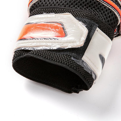 Anti-slip football goalkeeper gloves [fluorescent orange]