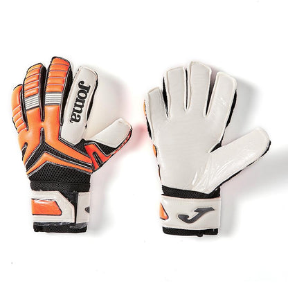 Anti-slip football goalkeeper gloves [fluorescent orange]