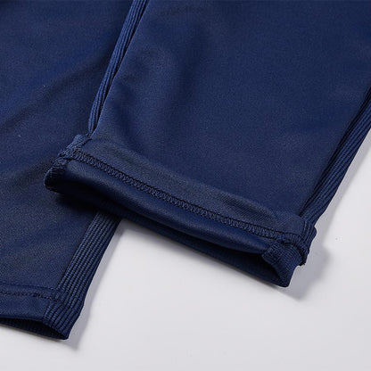 CLASSIC series men's knitted leggings trousers [navy blue]