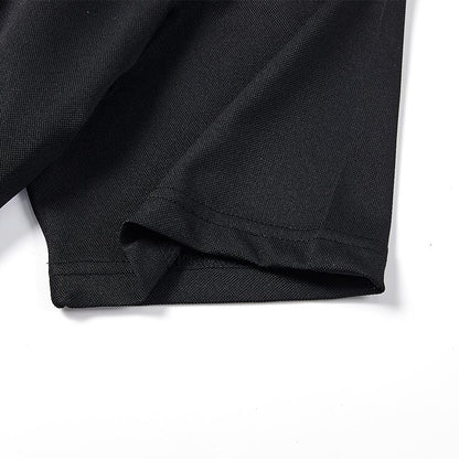 Men's Breathable POLO Shirt [Black] 