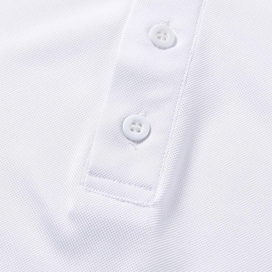 Men's Breathable POLO Shirt [White] 