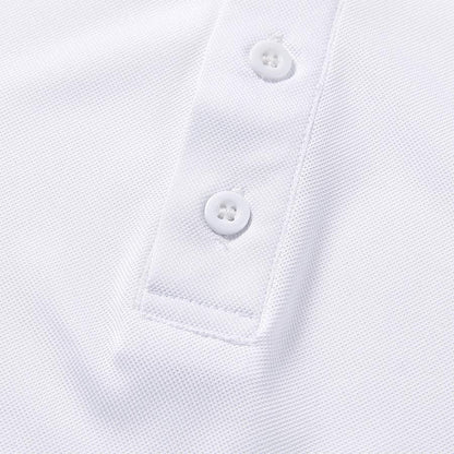 Men's Breathable POLO Shirt [White] 
