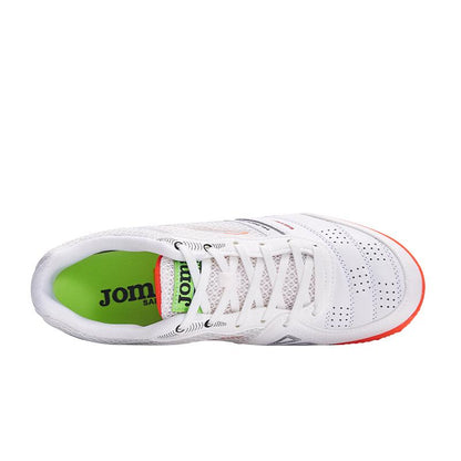 Adult broken spike football boots MUNDIAL - TF [White Orange]