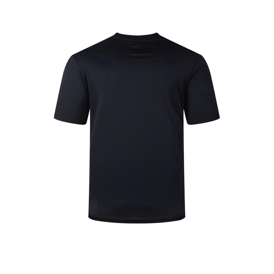 兒童速乾運動短袖T恤【黑色】