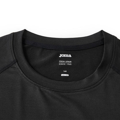 Children's round neck tight long-sleeved shirt [black] 