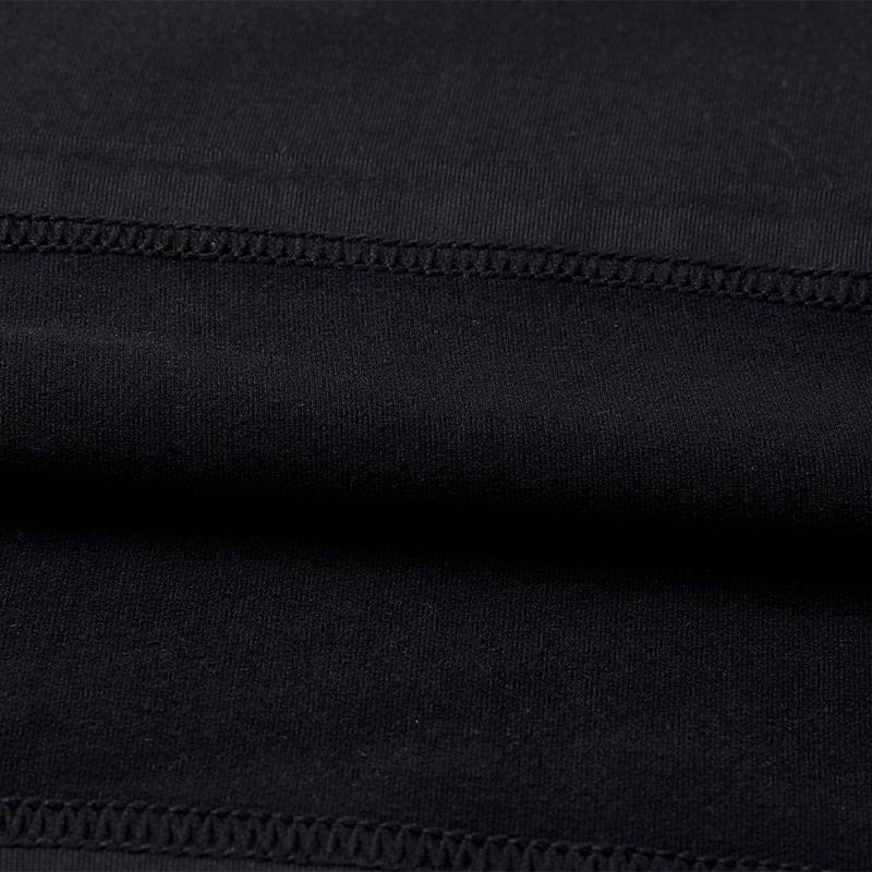 Children's mid-collar tight-fitting long-sleeved shirt [black]