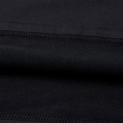 Children's mid-collar tight-fitting long-sleeved shirt [black]