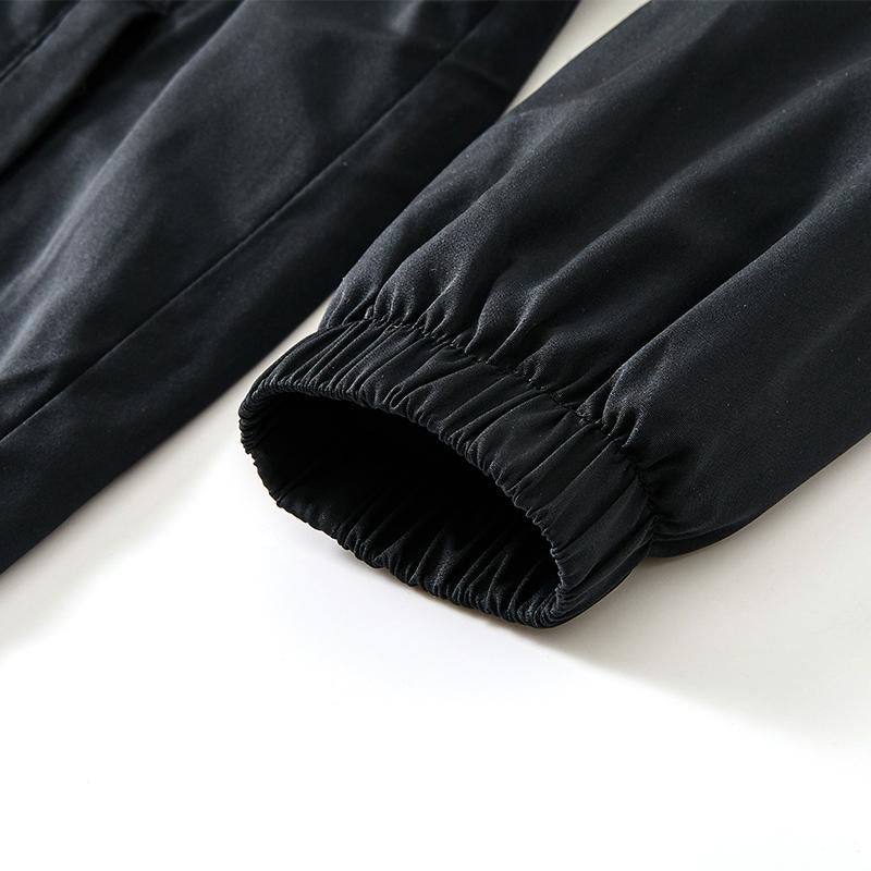 Children's hooded jacket [red/white/black] 