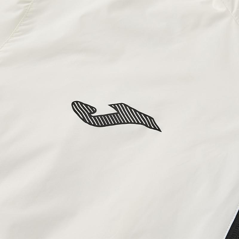 Men's hooded woven jacket [white]