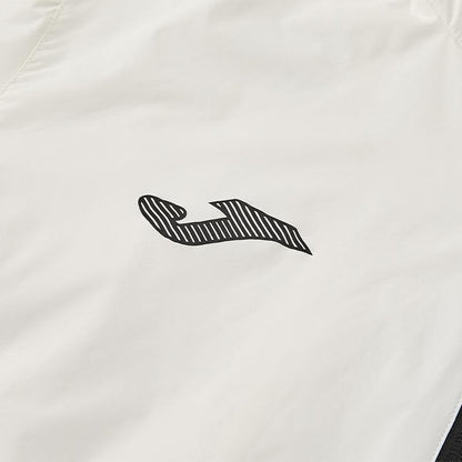 Men's hooded woven jacket [white]