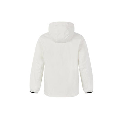 Men's hooded woven jacket [white]