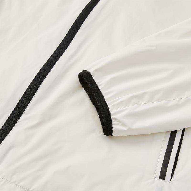 Men's hooded woven jacket [white]