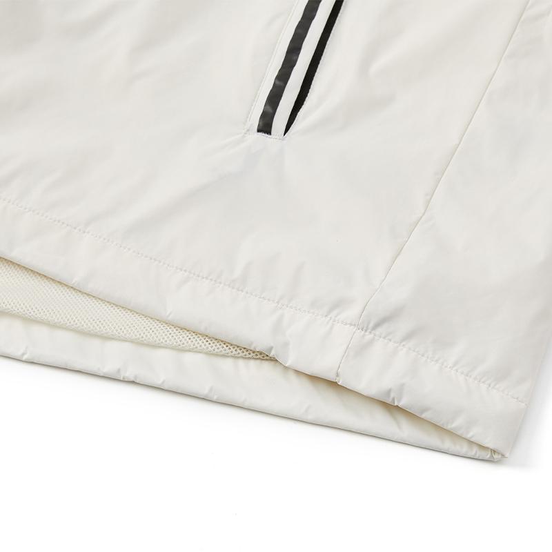 Men's hooded woven jacket [white]