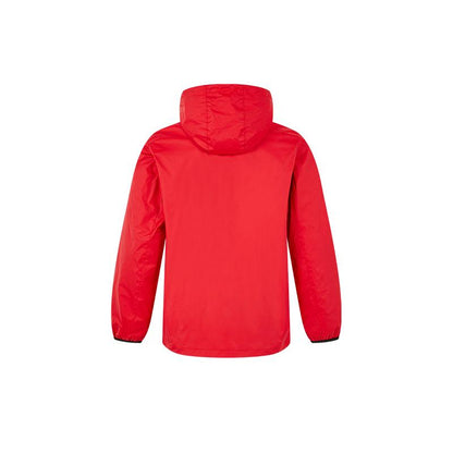 Men's hooded woven jacket [blazing red]