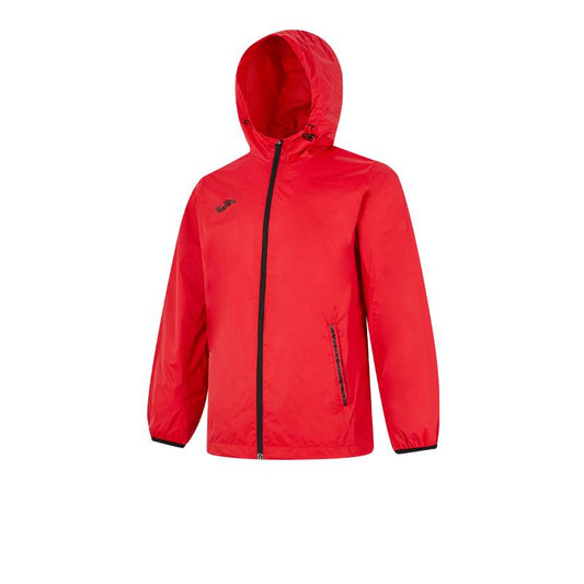 Men's hooded woven jacket [blazing red]