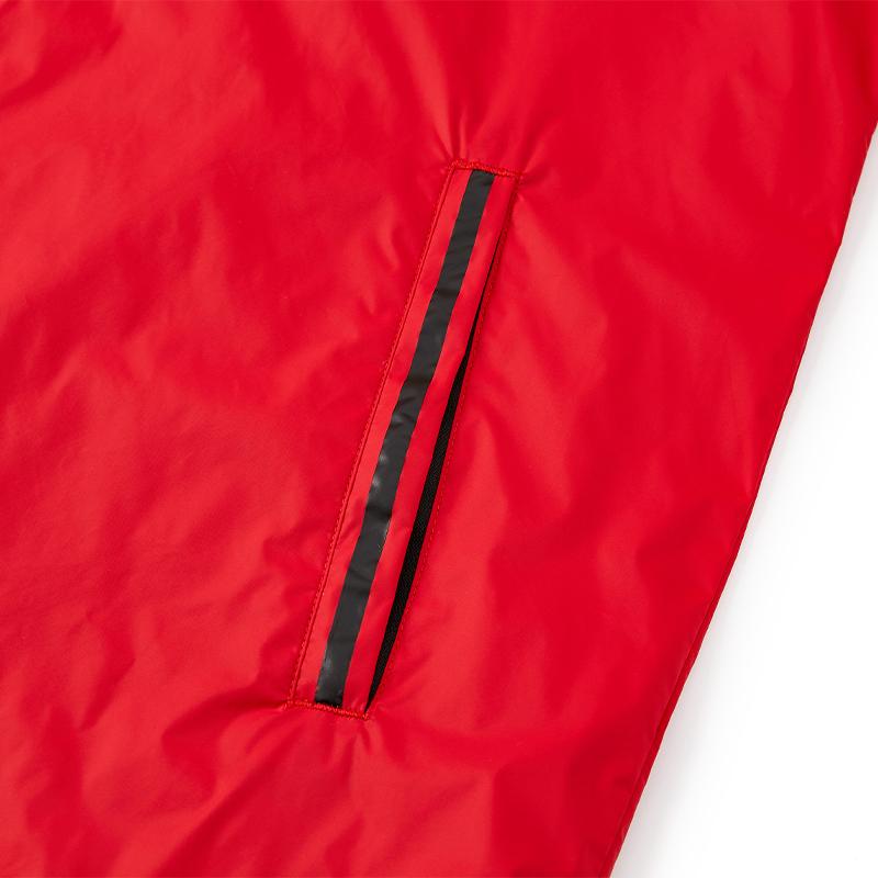 Men's hooded woven jacket [blazing red]