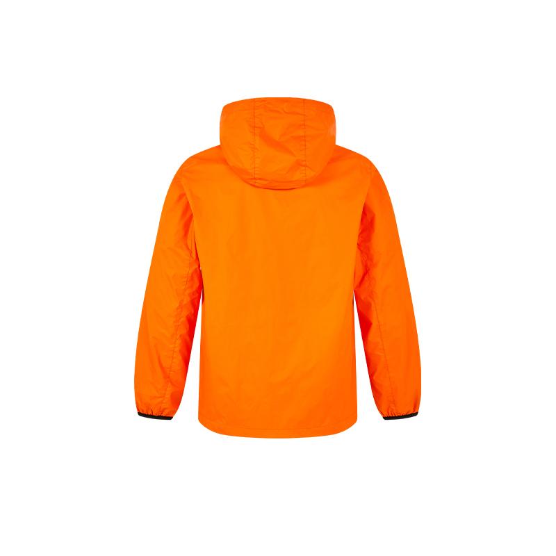 Men's hooded woven jacket [fluorescent orange]