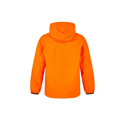 Men's hooded woven jacket [fluorescent orange]