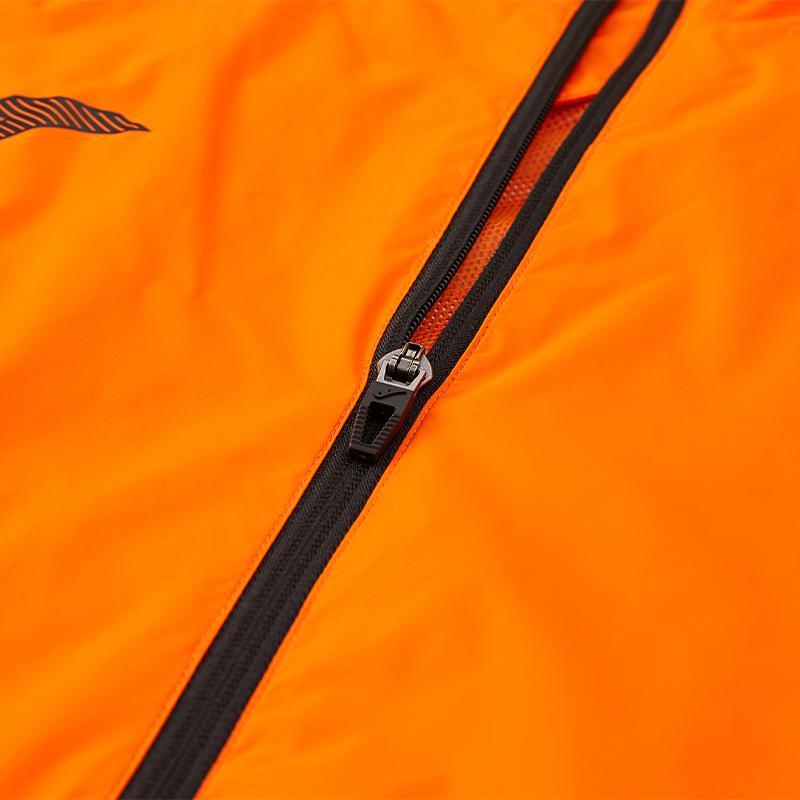 Men's hooded woven jacket [fluorescent orange]
