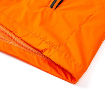 Men's hooded woven jacket [fluorescent orange]