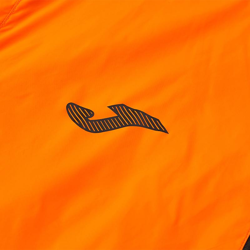 Men's hooded woven jacket [fluorescent orange]