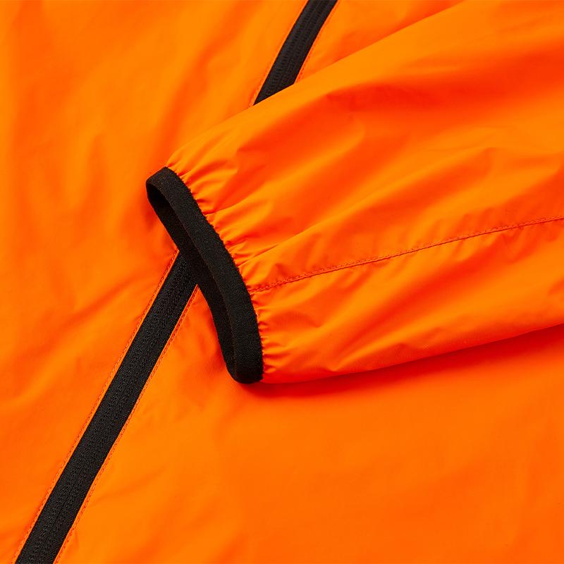 Men's hooded woven jacket [fluorescent orange]
