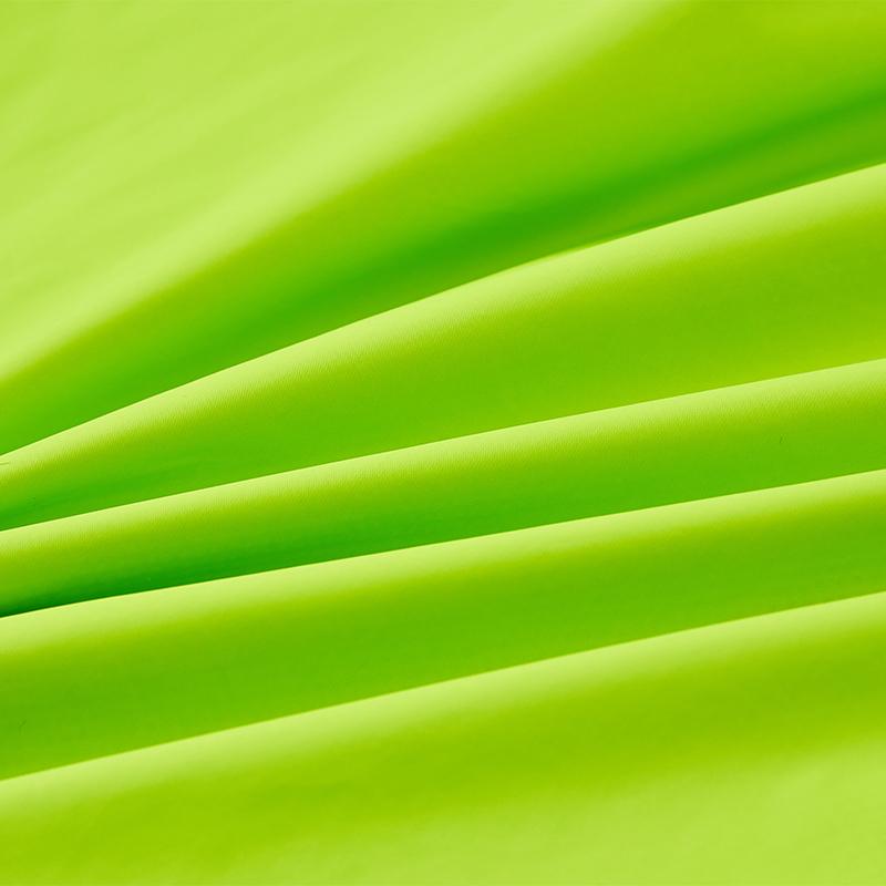 Men's hooded woven jacket [fluorescent green]