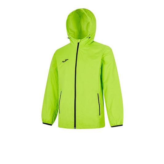 Men's hooded woven jacket [fluorescent green]