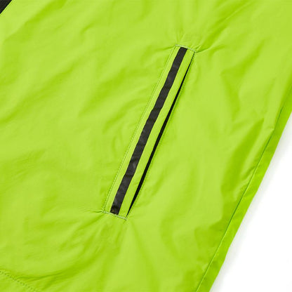 Men's hooded woven jacket [fluorescent green]