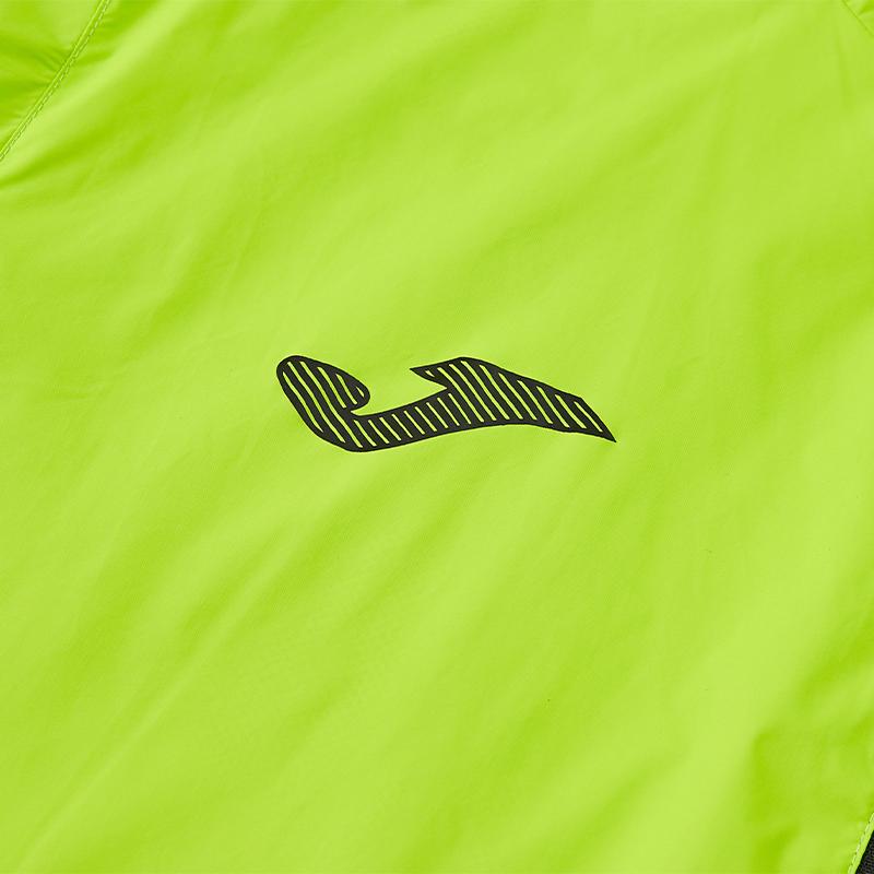 Men's hooded woven jacket [fluorescent green]