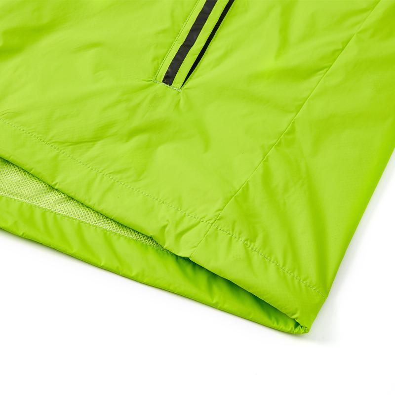 Men's hooded woven jacket [fluorescent green]
