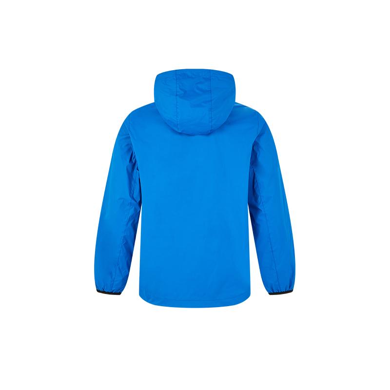 Men's hooded woven jacket [dark royal blue]