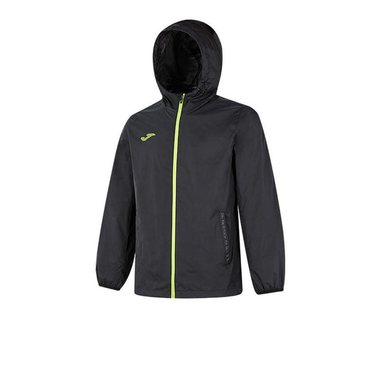 Men's hooded woven jacket [black]