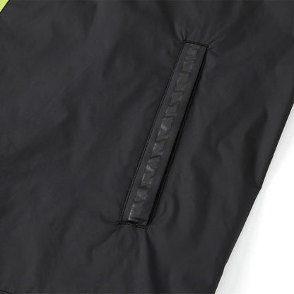 Men's hooded woven jacket [black]