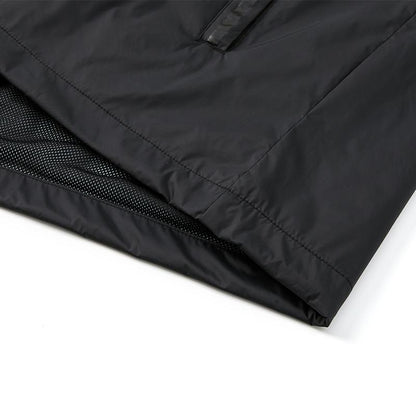Men's hooded woven jacket [black]