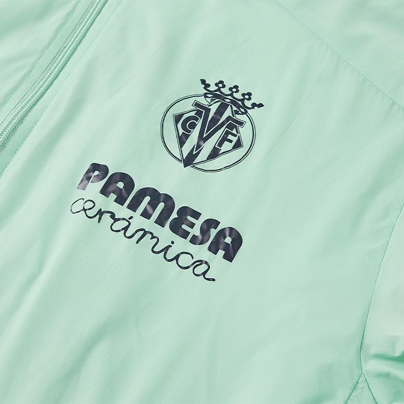 Villarreal Hooded Windbreaker [Light Green]