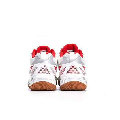 Men's high-top volleyball shoes SAGA [white/red]
