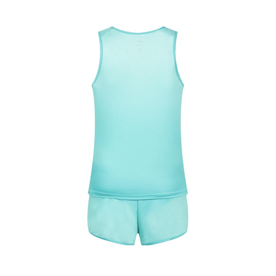 Women's track and field suit [green]