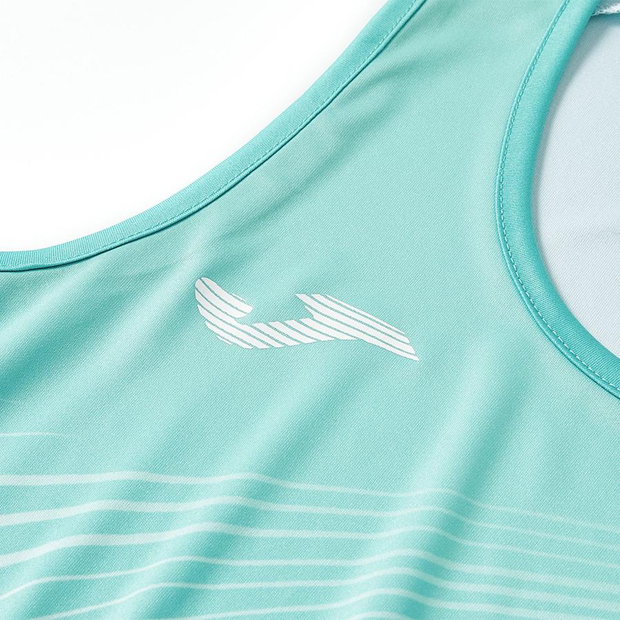 Women's track and field suit [green]