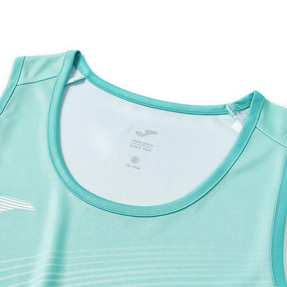 Women's track and field suit [green]