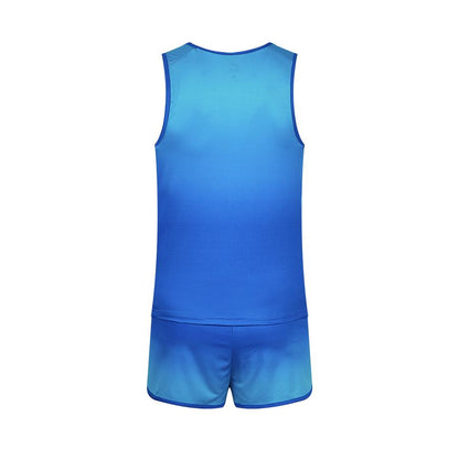 Men's Track and Field Suit [Blue]