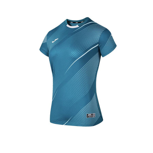 Women's short-sleeved volleyball shirt [green]