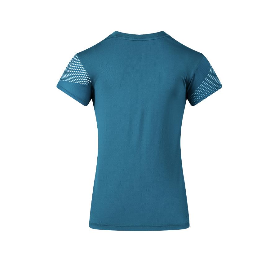 Women's short-sleeved volleyball shirt [green]
