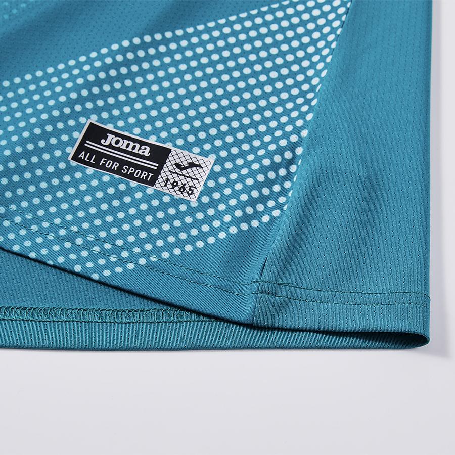 Women's short-sleeved volleyball shirt [green]
