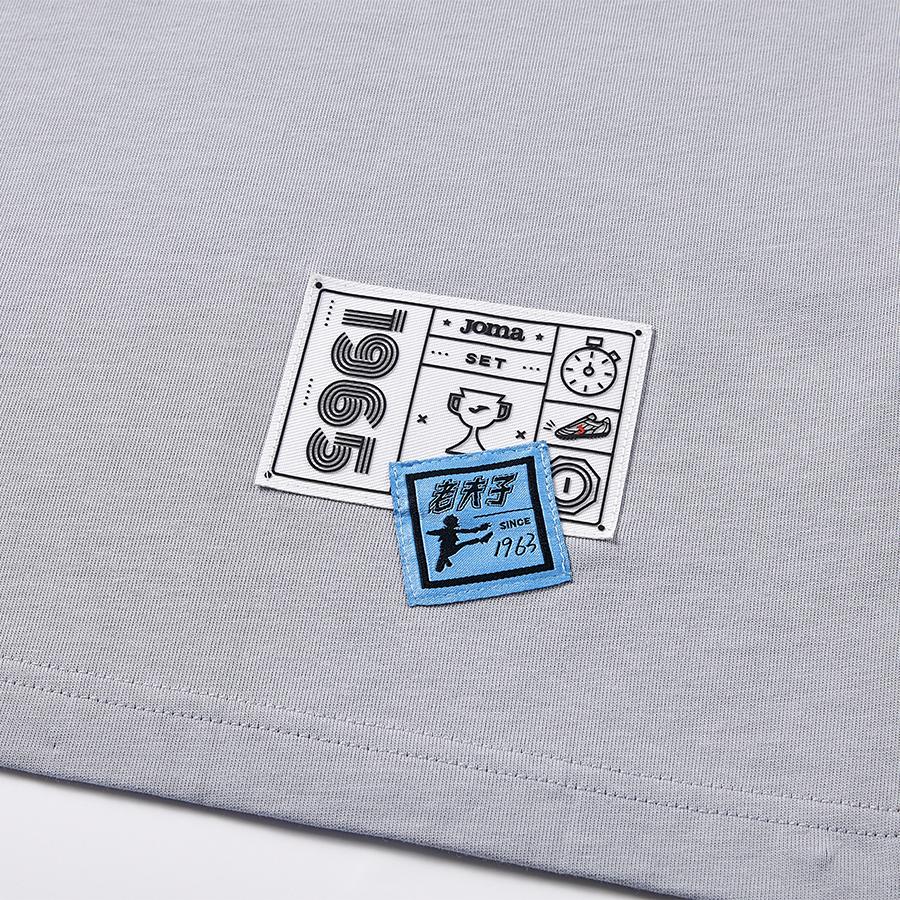JOMA x Old Master round neck loose T-shirt [grey]