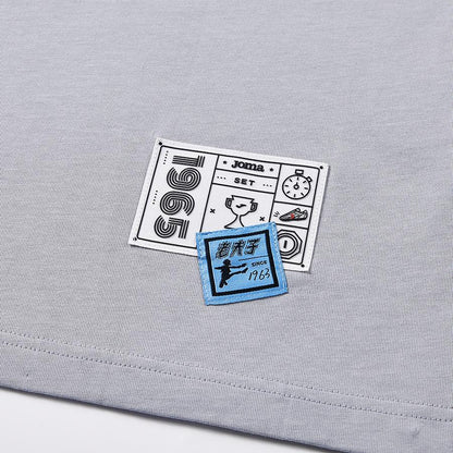 JOMA x Old Master round neck loose T-shirt [grey]